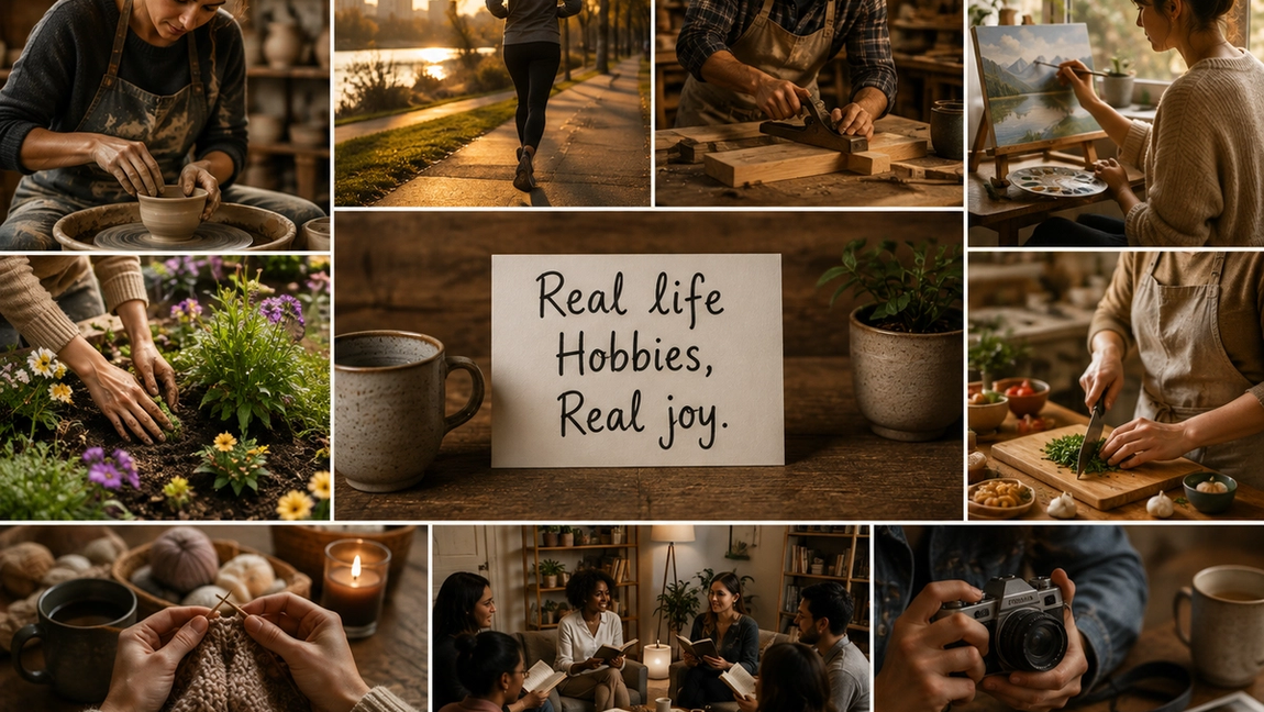 The Quiet Return of Real-Life Hobbies