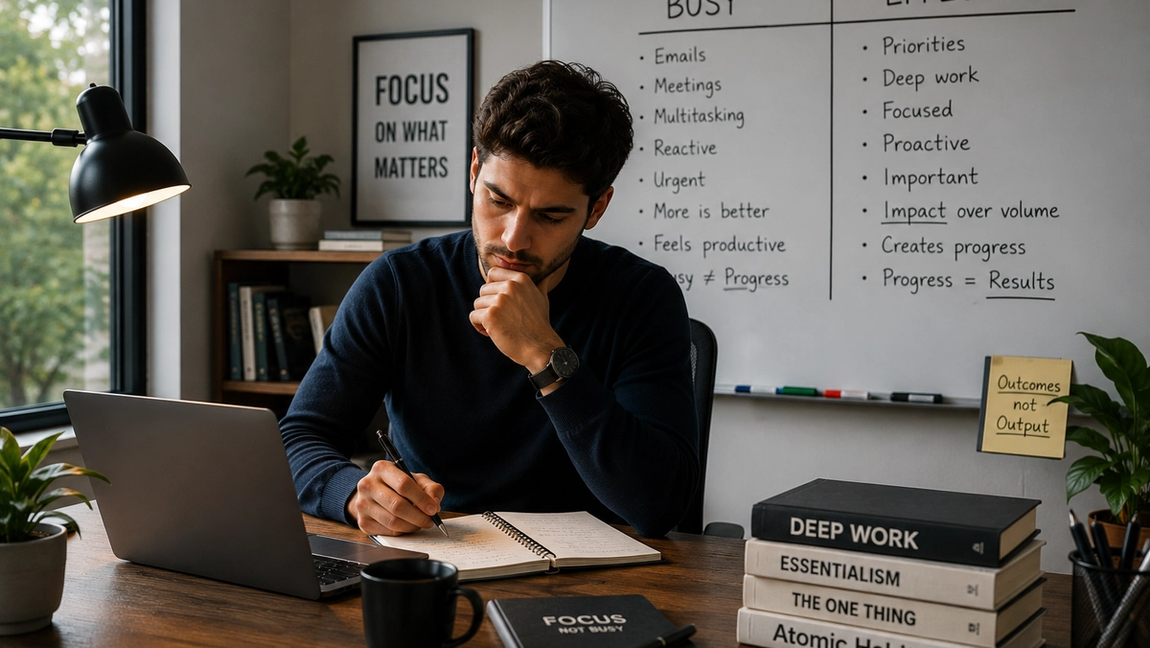 The Real Difference Between Being Busy and Being Effective