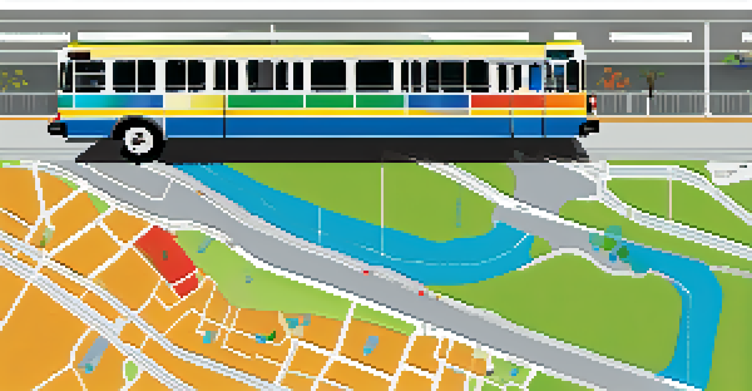 A close-up of a shuttle route map at a bus stop in Redwood City, showing various routes and stops.