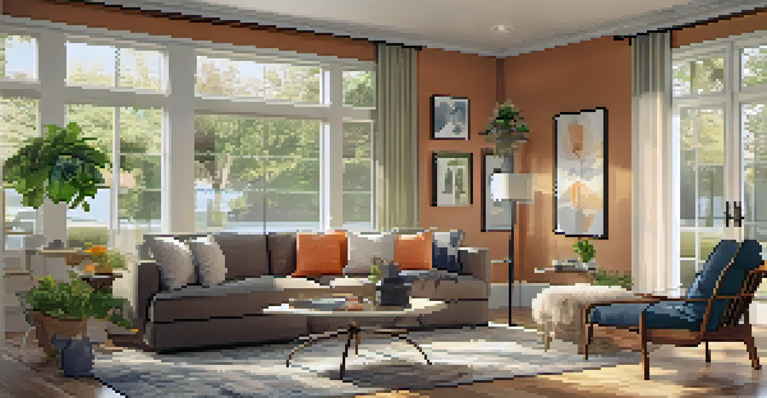 A spacious and welcoming living area designed for multi-generational living with modern and traditional elements.