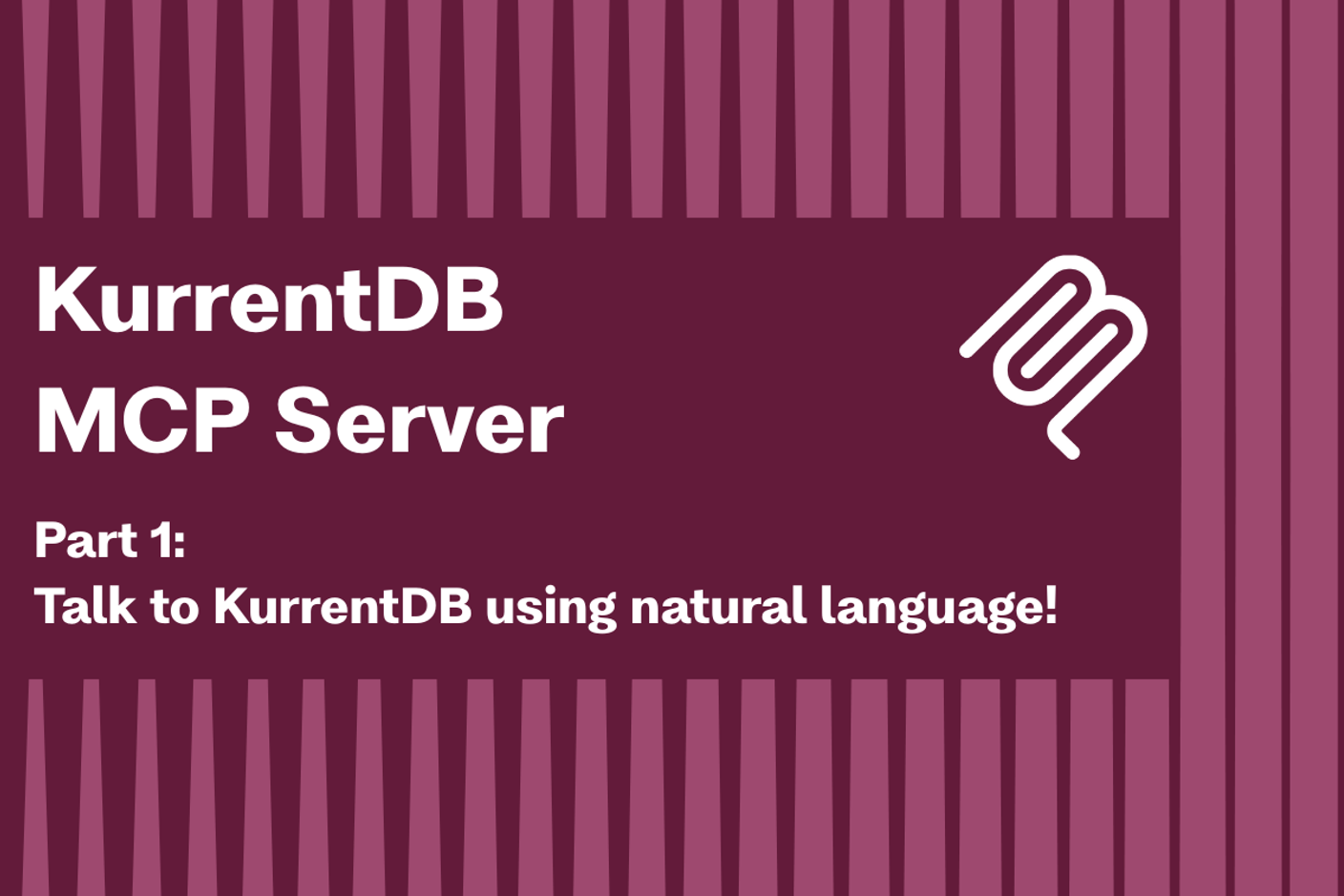 Introducing the KurrentDB MCP Server for AI-powered Development