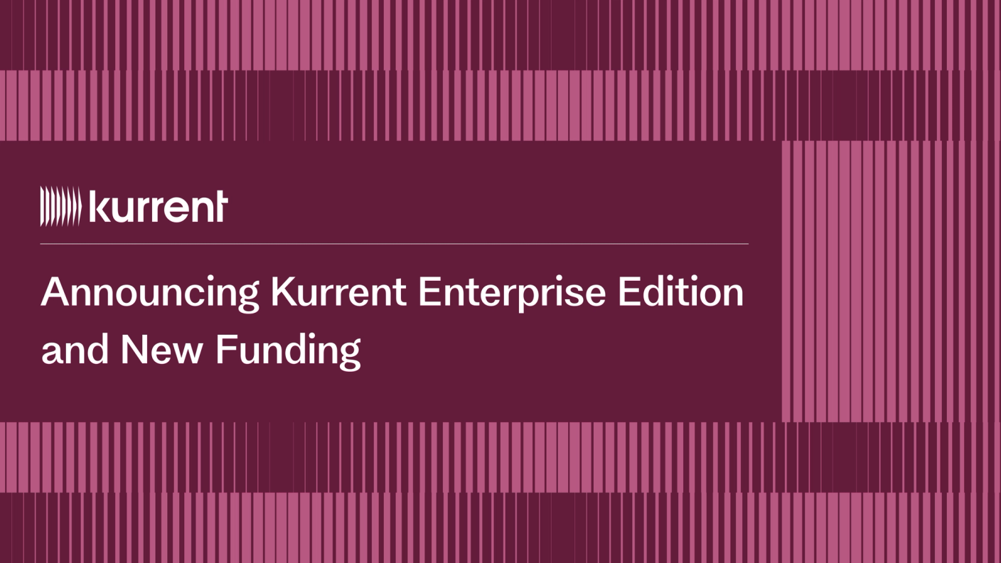 Kurrent Charges Forward with $12 Million for Event-Native Data Platform