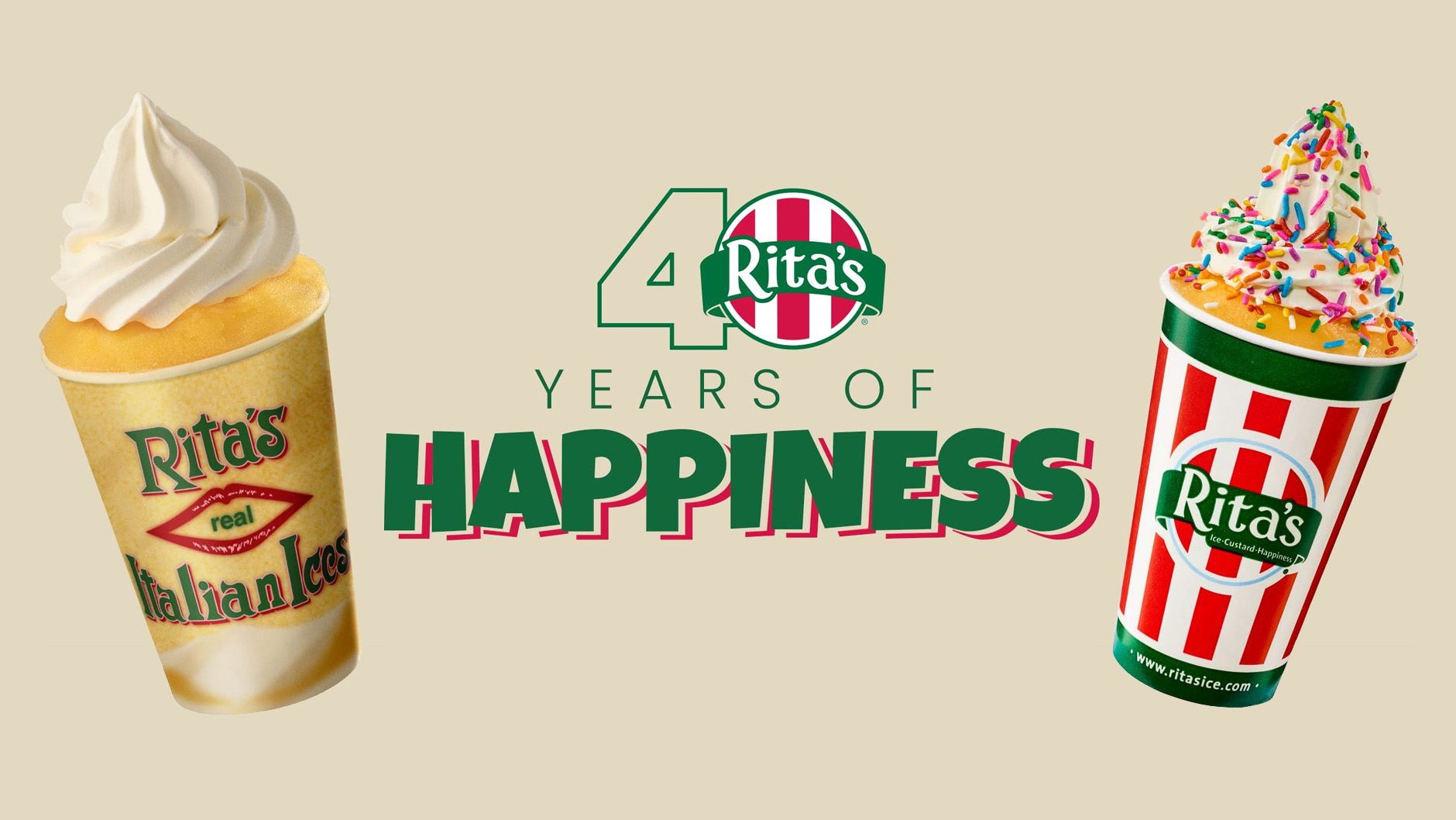 Rita's 40th Birthday Celebration Sweepstakes