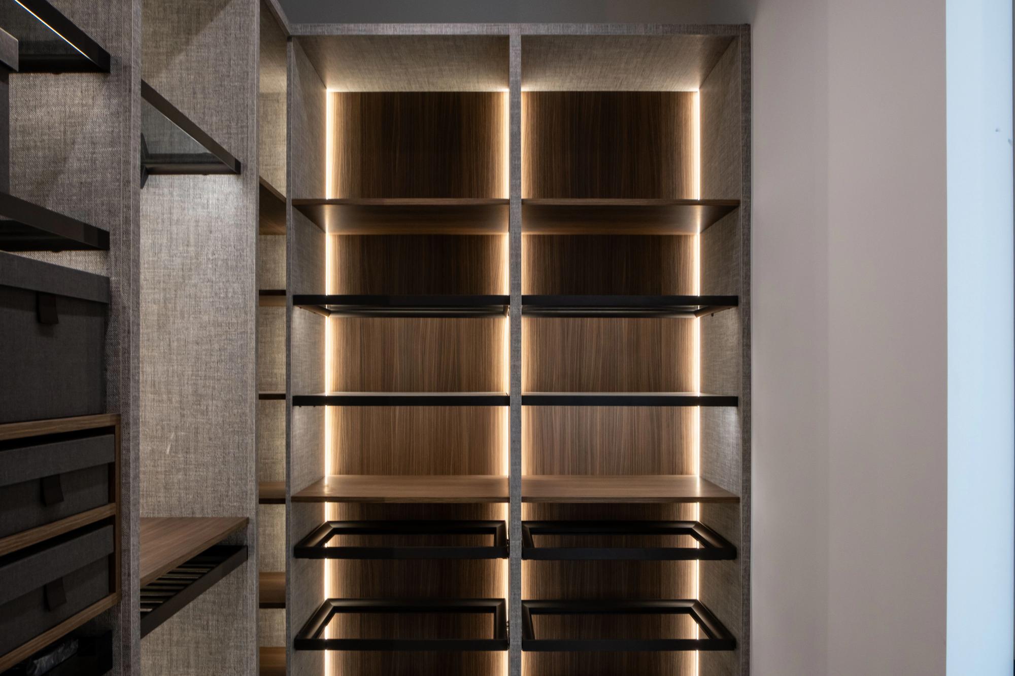 Ludlam Luxury Closet — full-width view