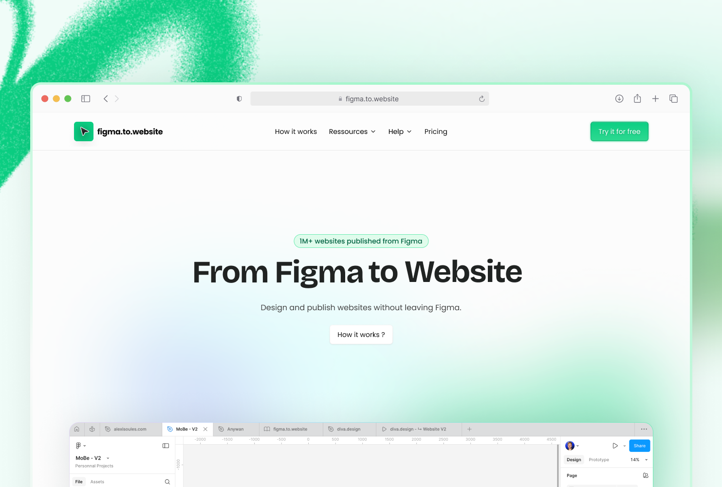 figma.to.website — Website