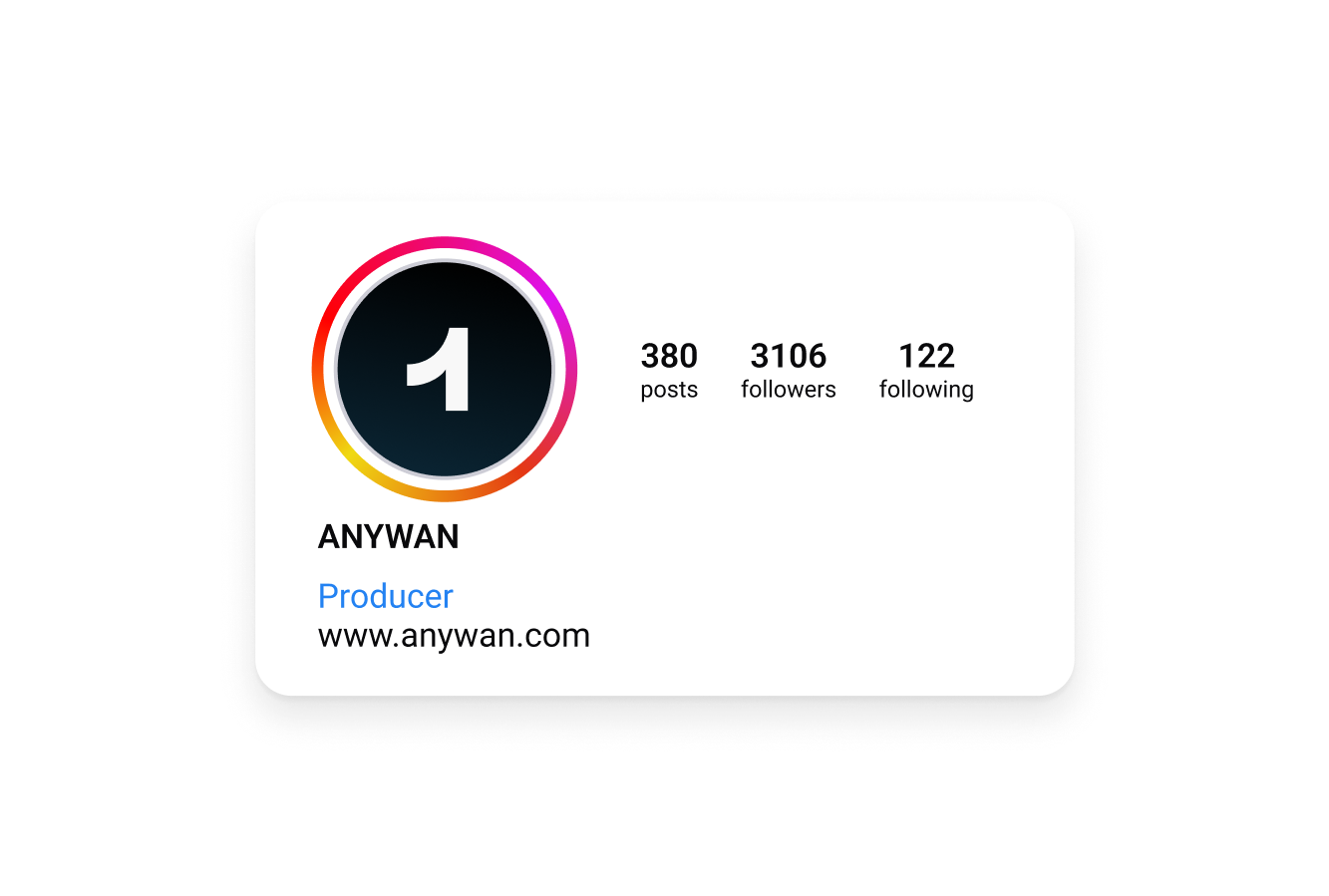 Anywan — Logo (5/6) — for Anywan — Brand Identity — by Alexis Oulès — Brand & UX/UI Designer