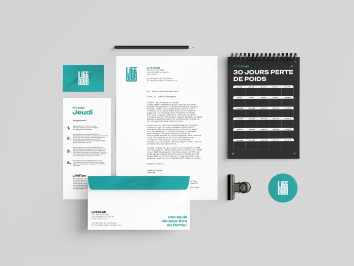 Life Club ⎯ Identity (9/11) — for Life Club — Strategy,Brand Identity,Web Design,Website,Logo,Motion,Photography — Fitness, Coaching — by Alexis Oulès — Brand & UX/UI Designer