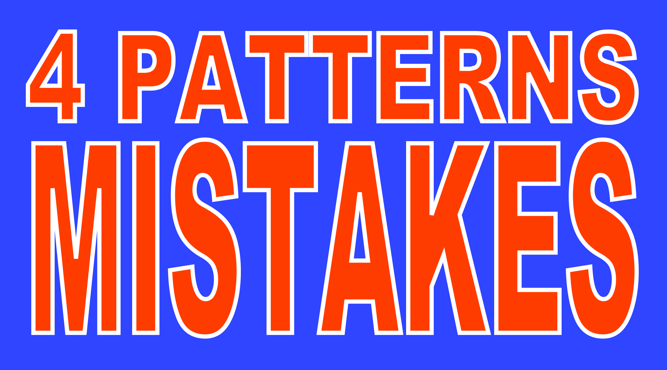 4 Design Patterns I Always See in Sites That Need Redesigning