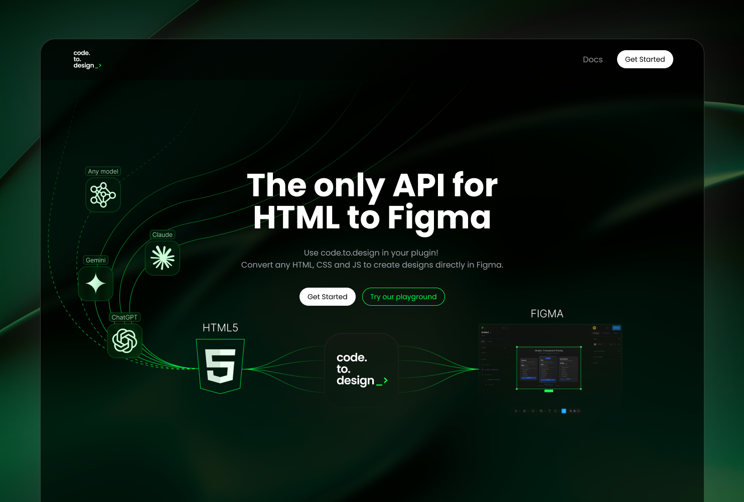 code.to.design ⎯ Website