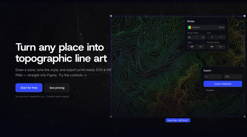 The Contour Map Generator Built for Designers (Not Engineers)