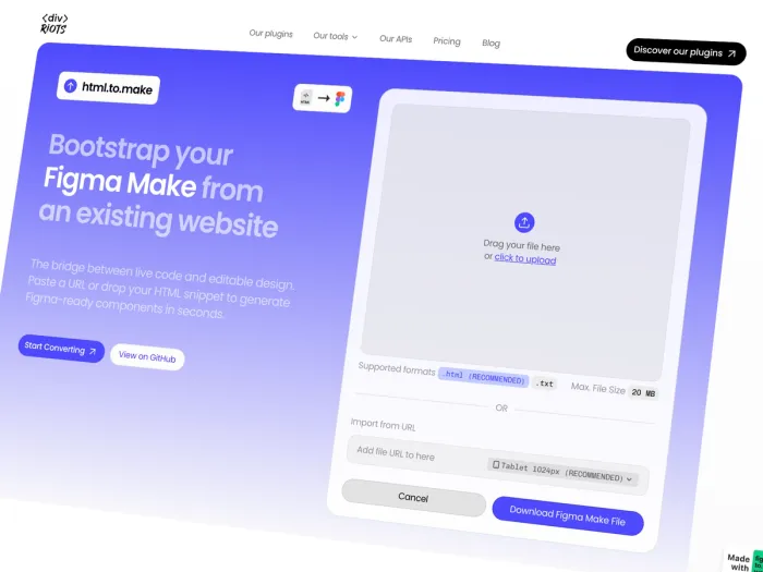 Divriots — Website (4/4) — for Georges Gomes — Web Design,Website — by Alexis Oulès — Brand & UX/UI Designer