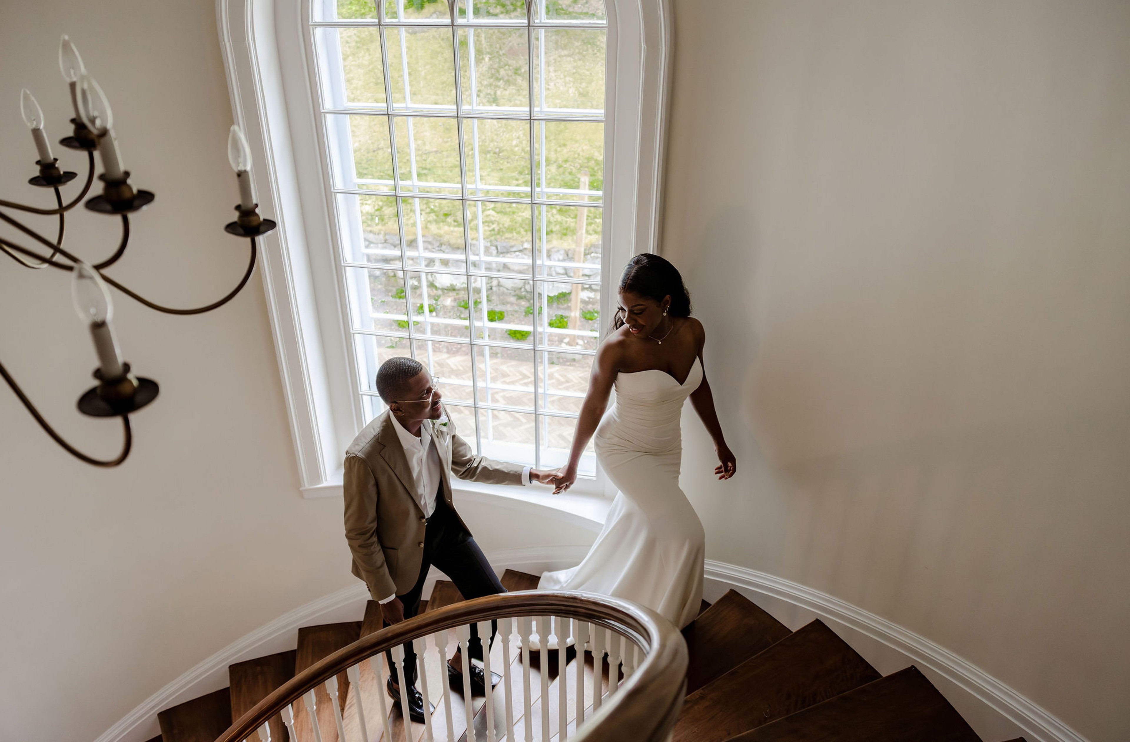 Manoir Davis escaliers