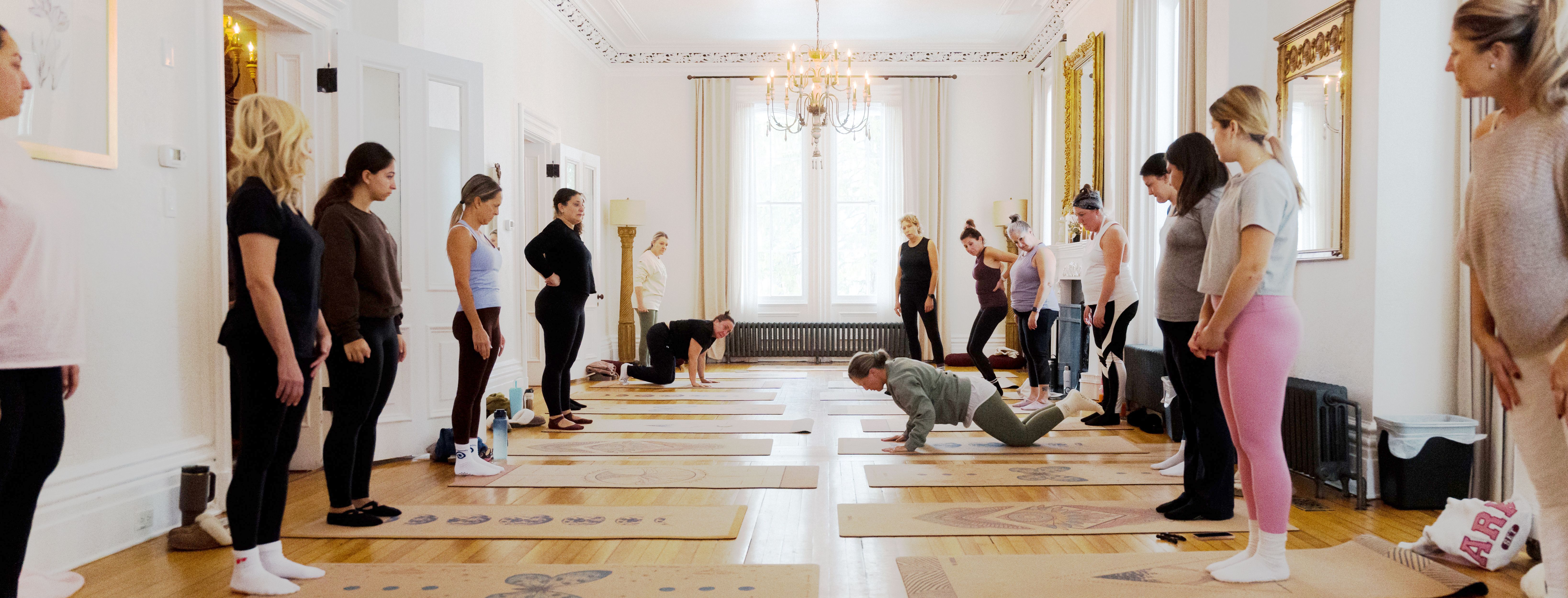 pilates au Manoir Maplewood