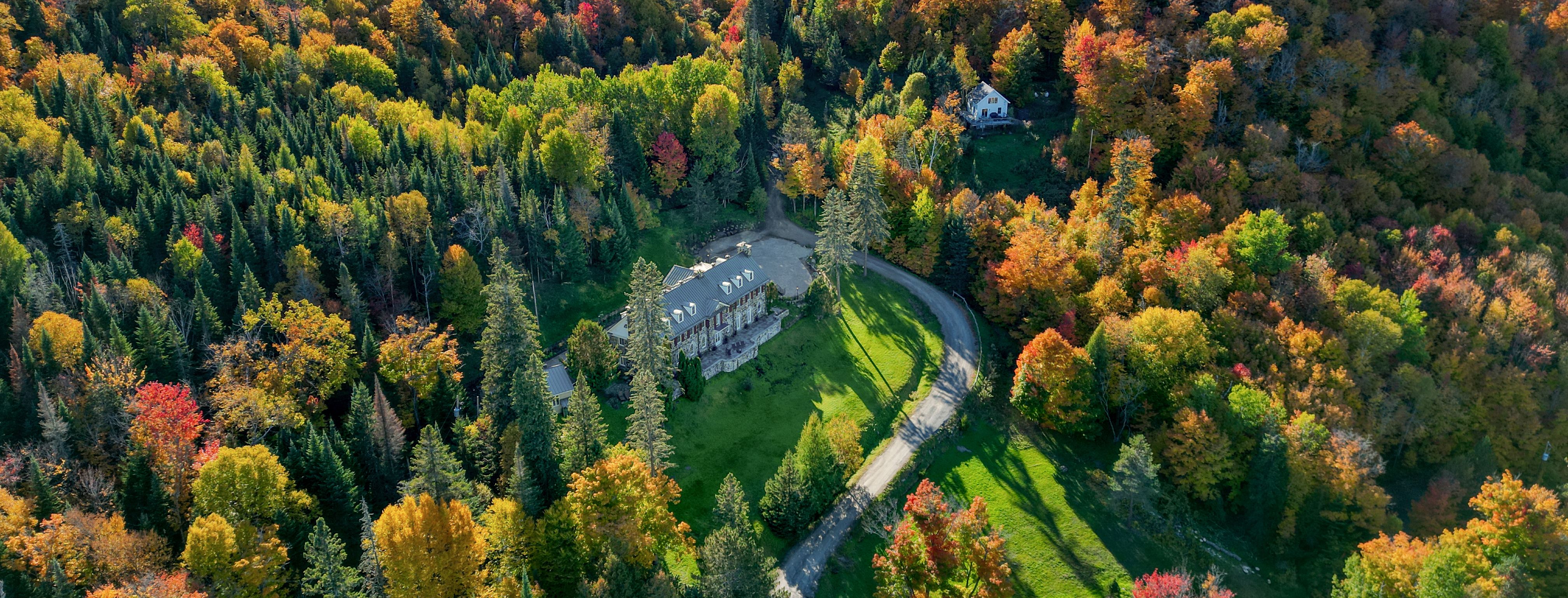 Les environs du Manoir Davis