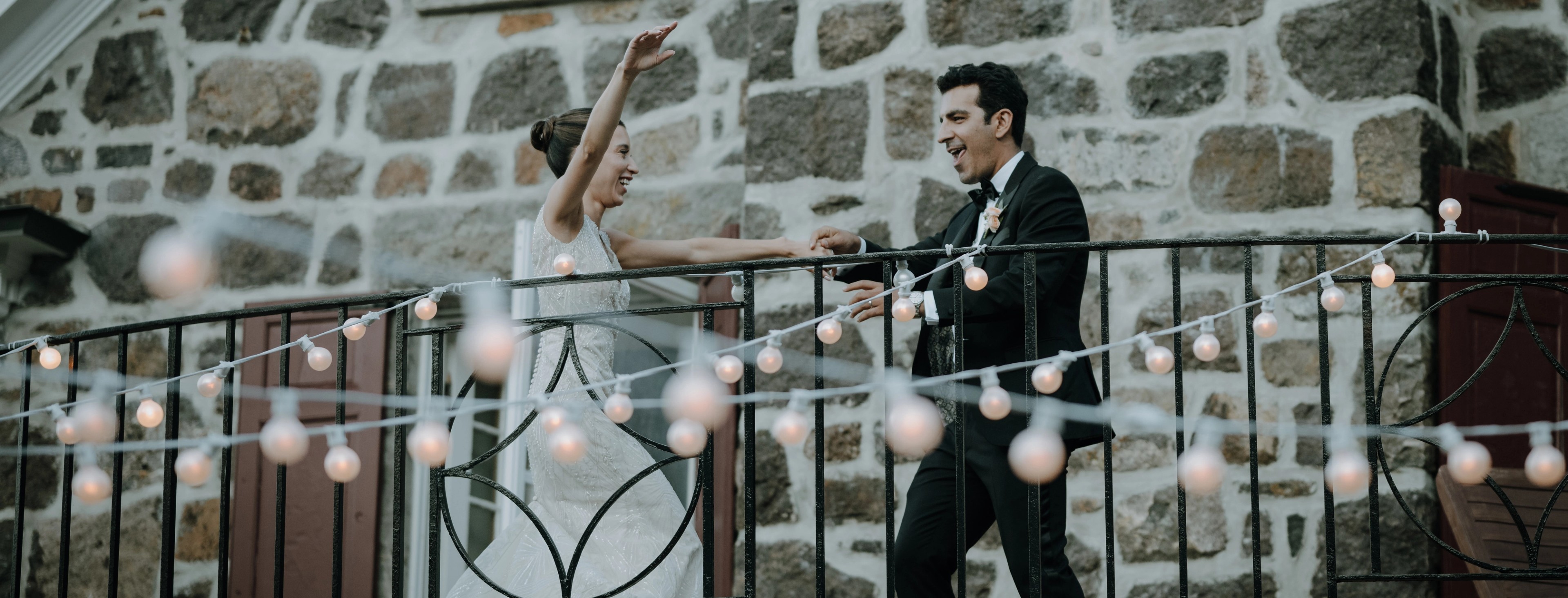 Mariage couple au Manoir Davis