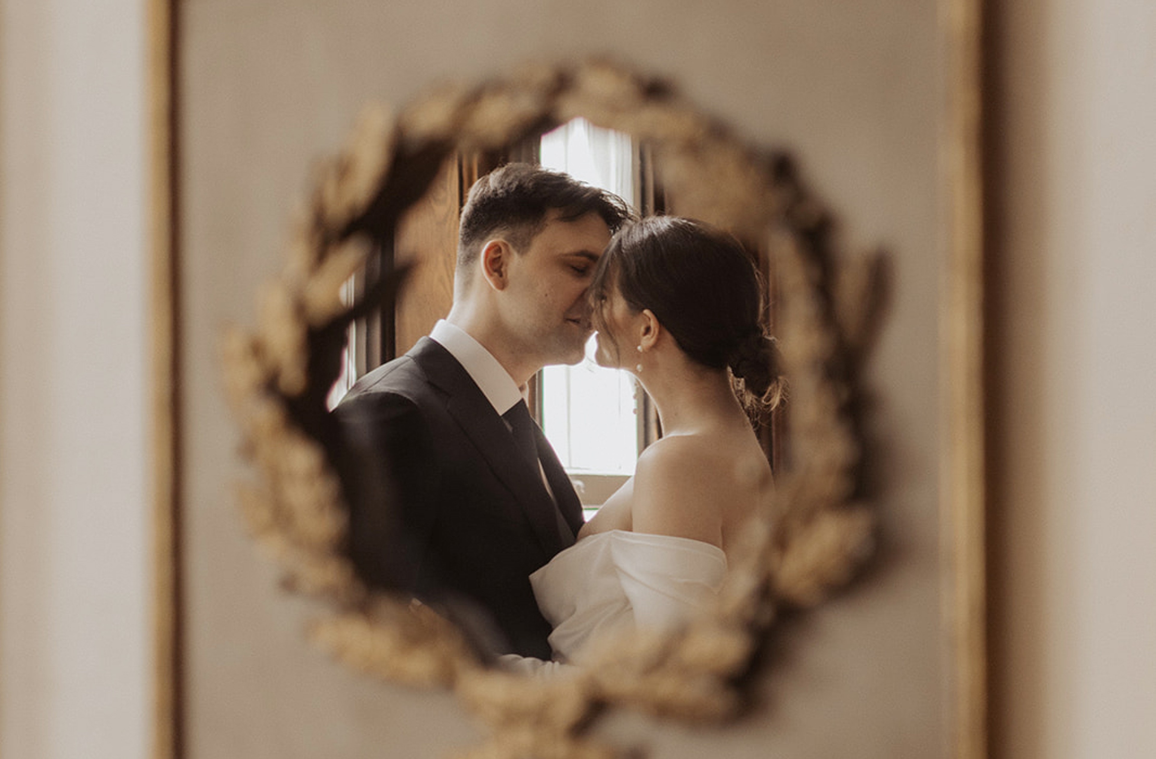 Miroir mariés Manoir Maplewood