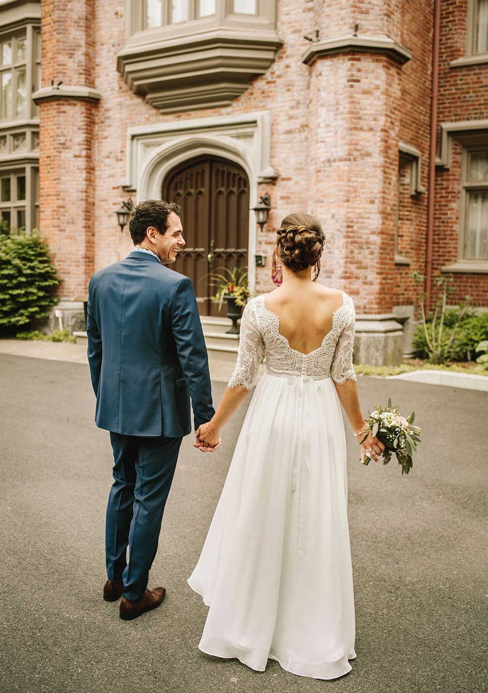 Couple at Manoir Rouville-Campbell