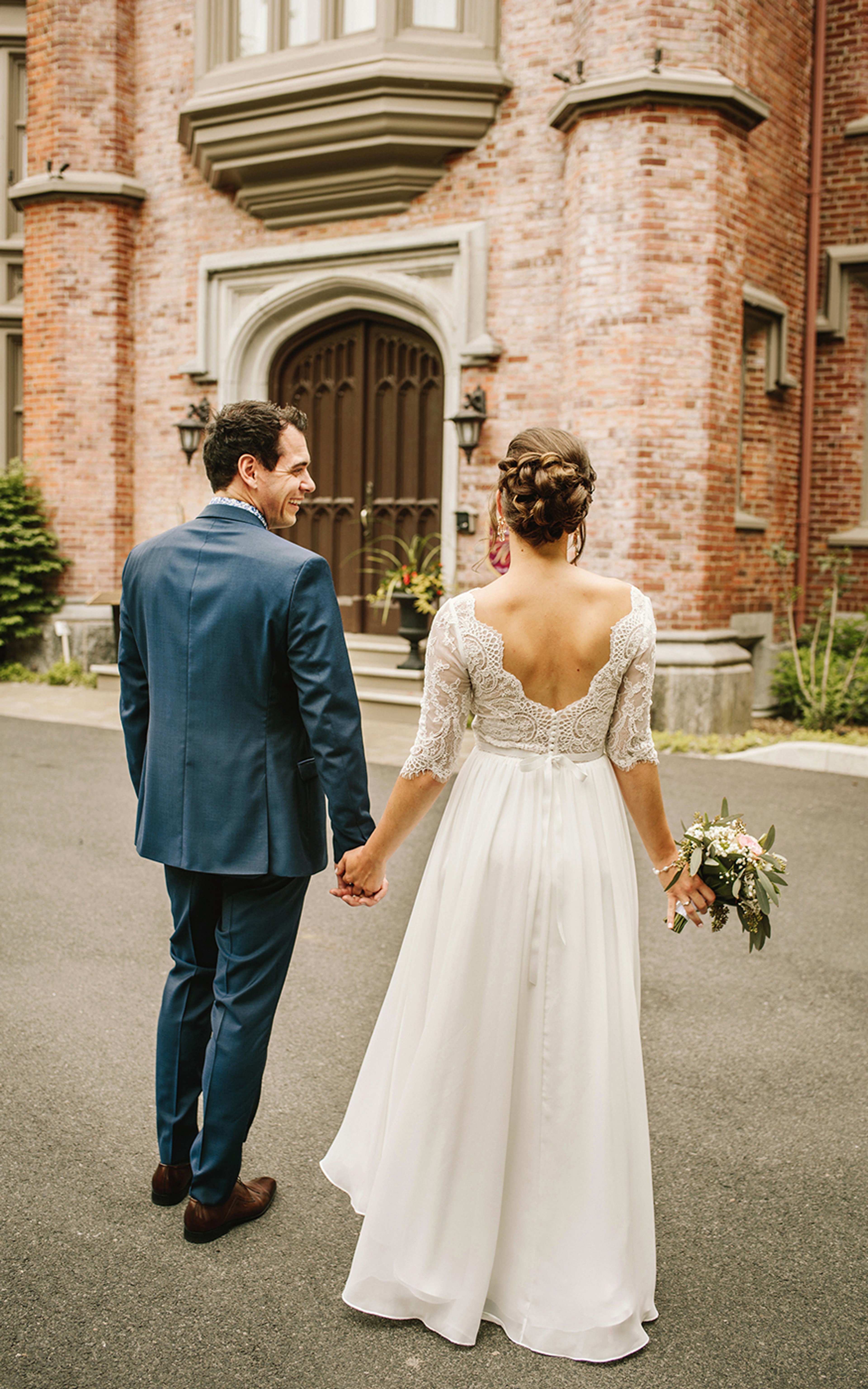Couple at Manoir Rouville-Campbell