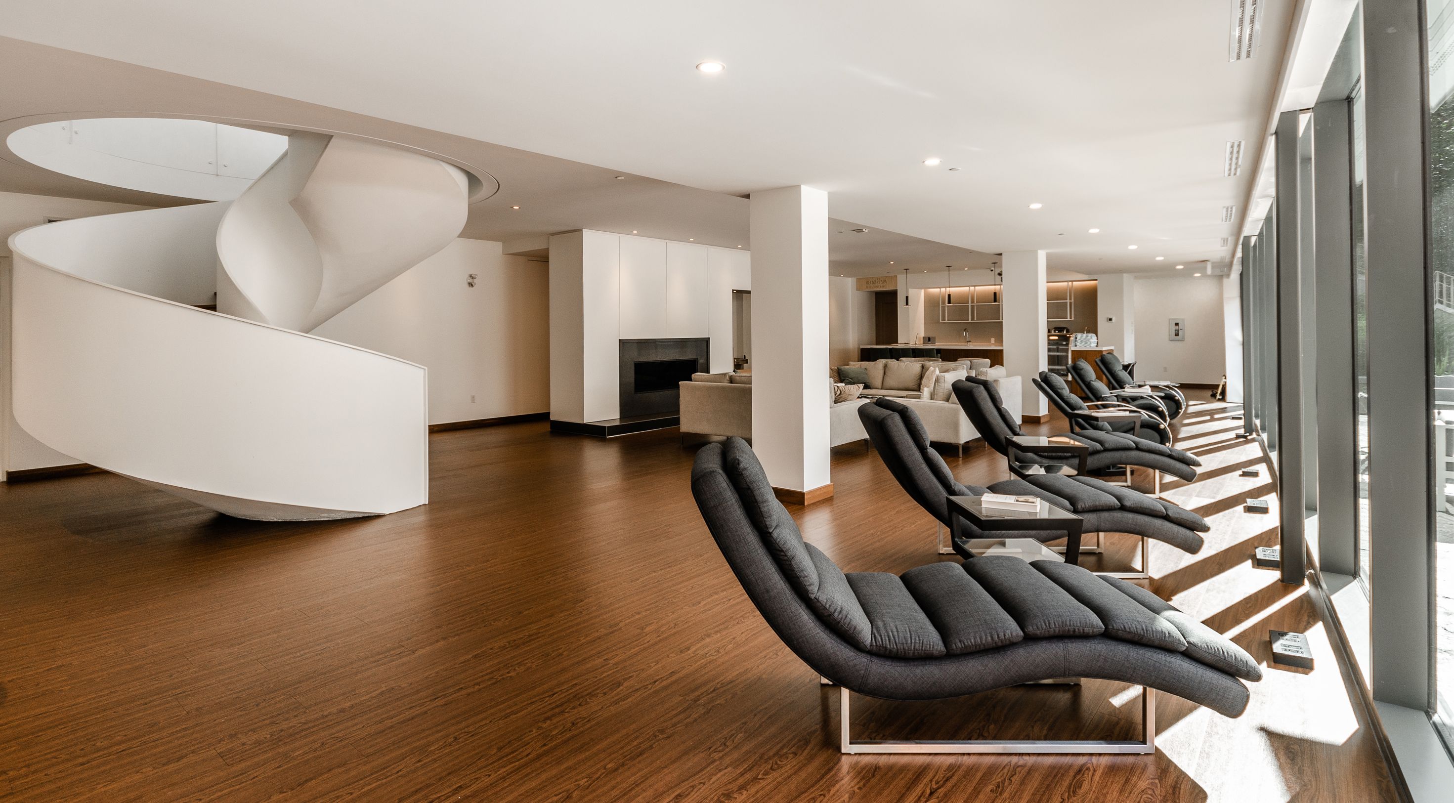 Indoor reception space