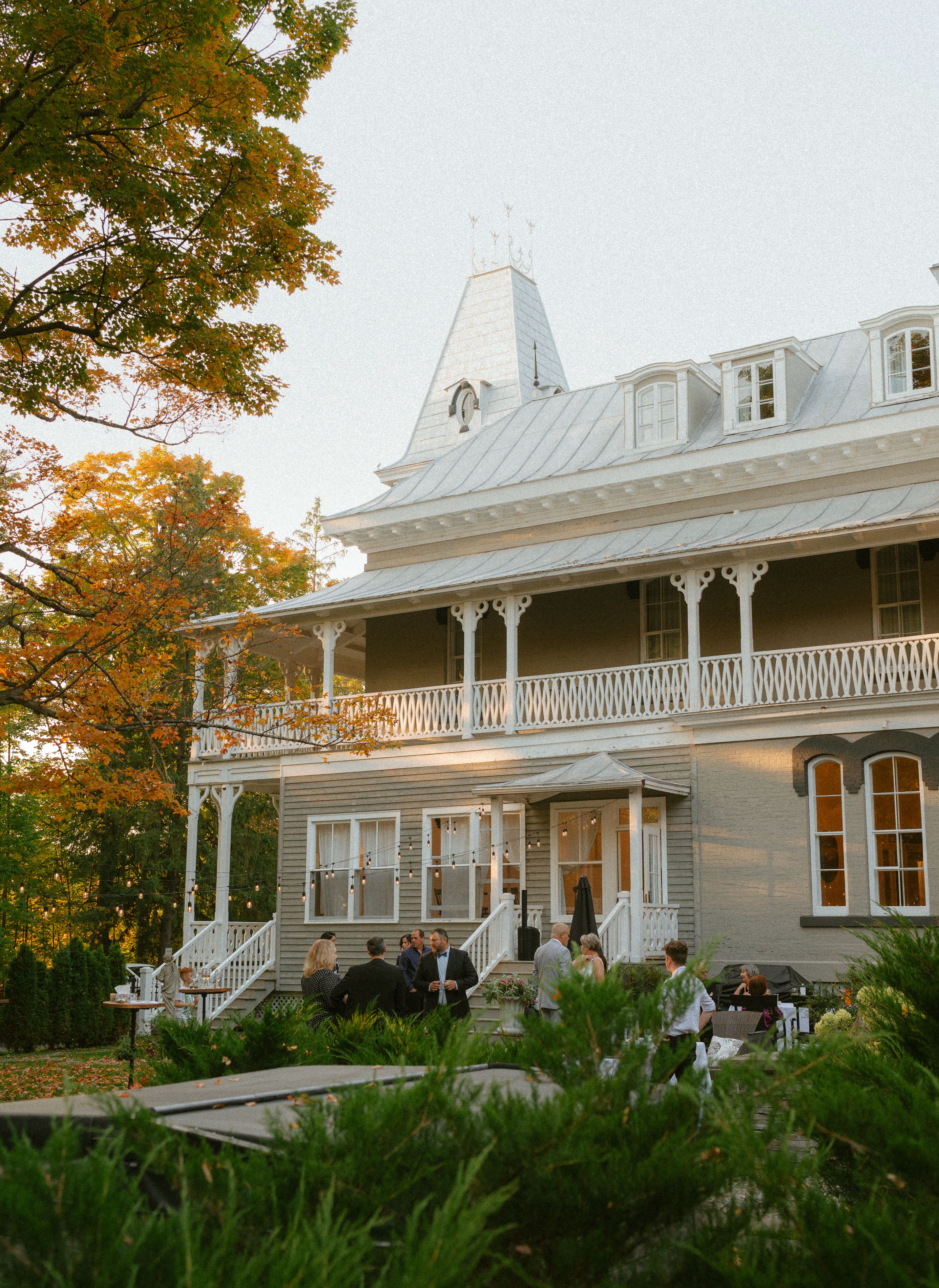 Manoir Maplewood de l'extérieur