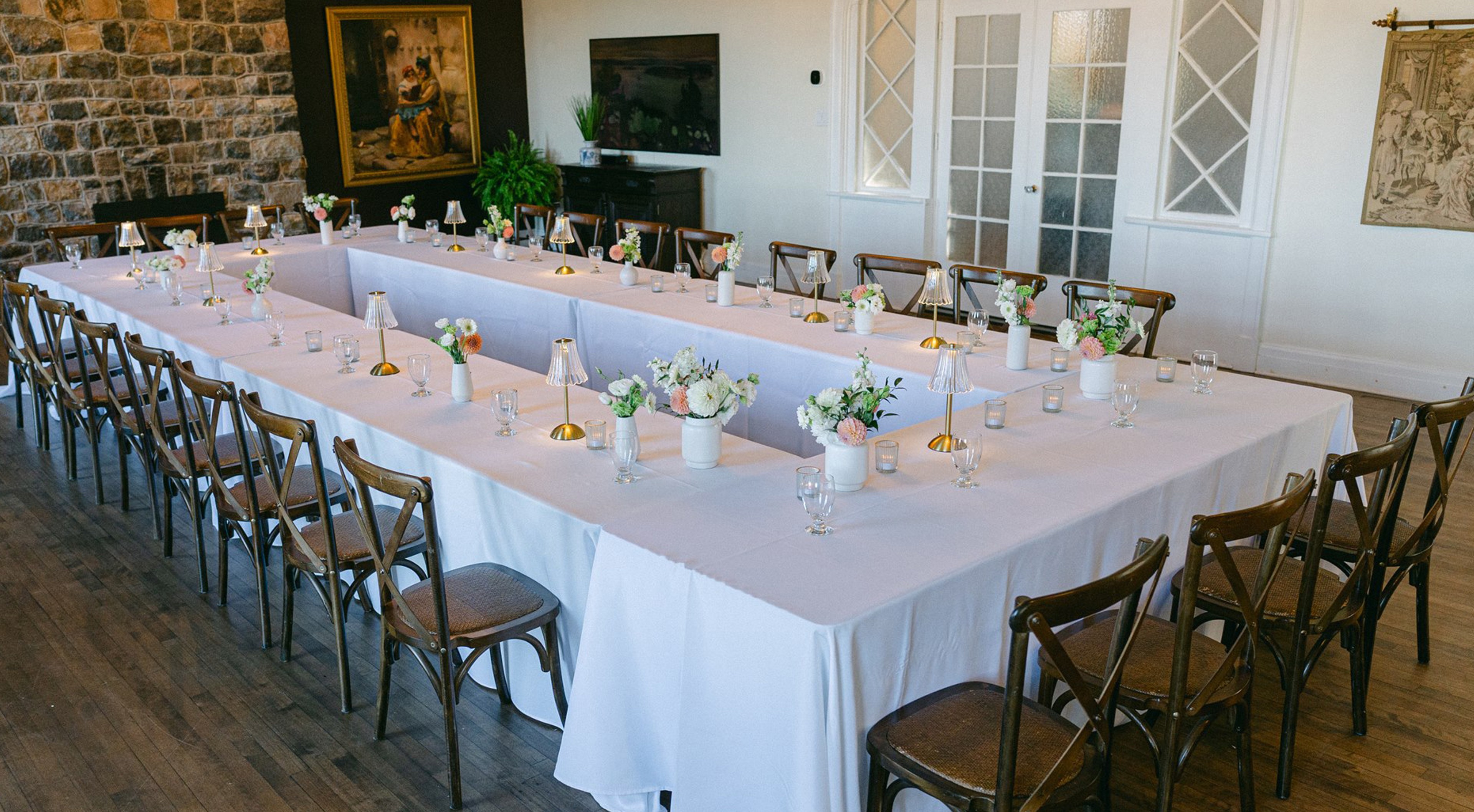 Indoor gathering space