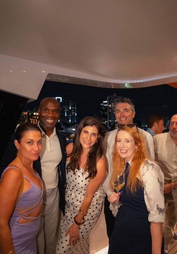 Photograph from an Armada Club moment in Palm Beach