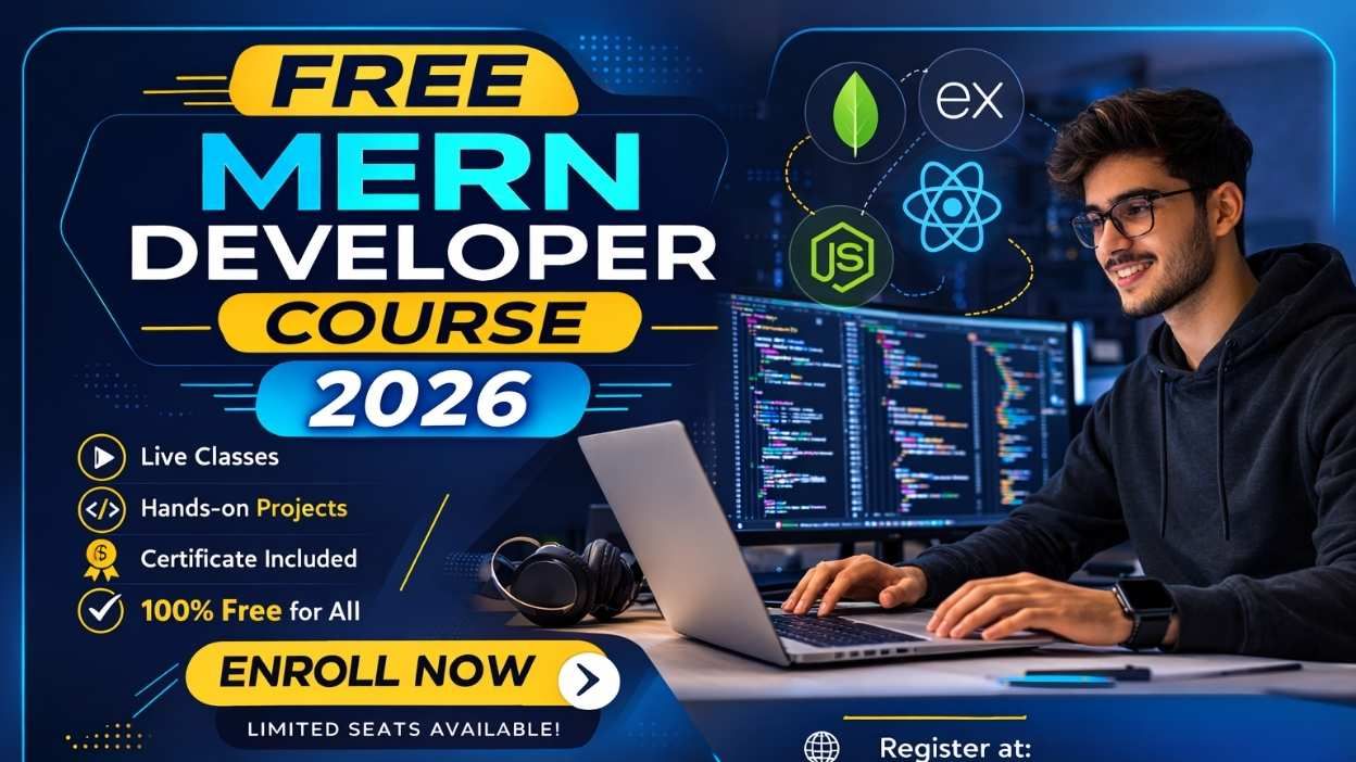 Free MERN Developer Course 2026: Modern React 19 & Node Mastery