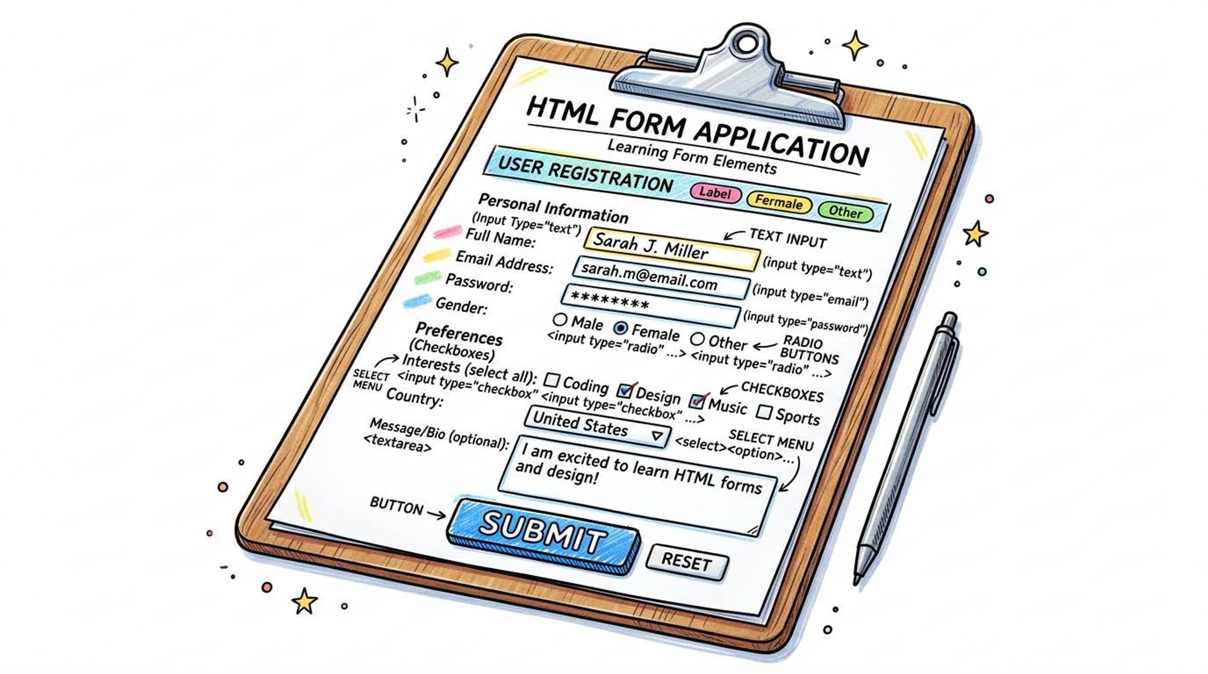 Topic visualization