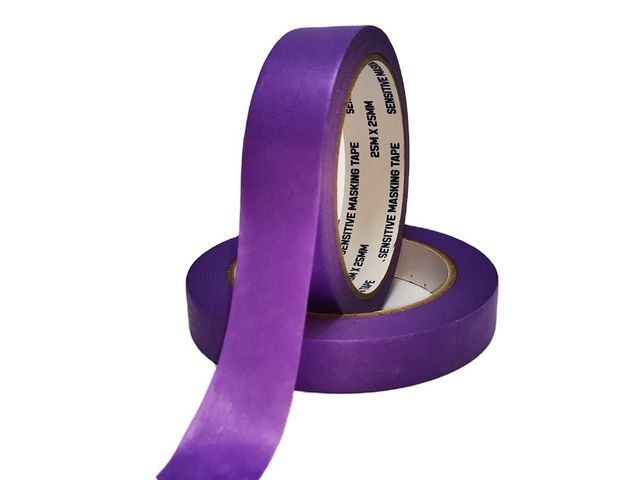 Purple Rice Paper Sharp Line Masking Tape