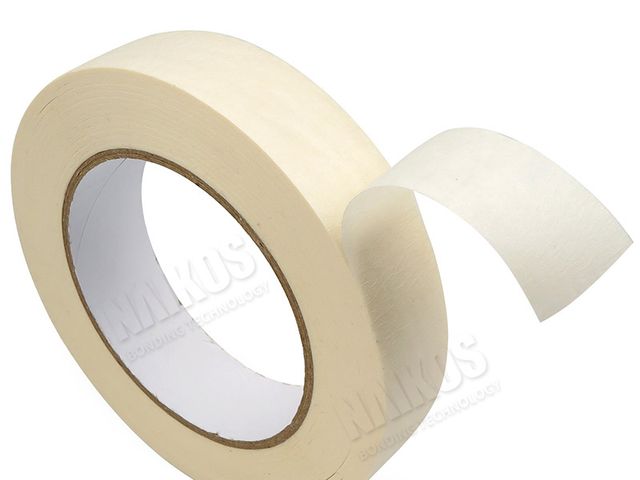 Beige Crepe Paper Washi Masking Tape - product photo