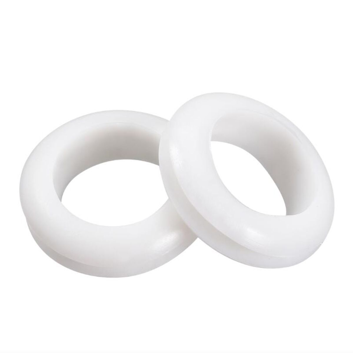 White Silicone Rubber Grommet - product photo