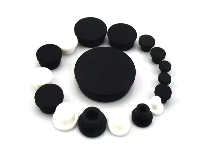 Black Silicone Masking Plug - product photo