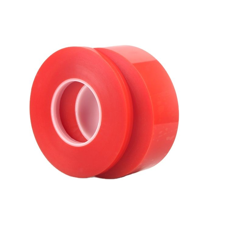 Red PET Masking Tape - product photo