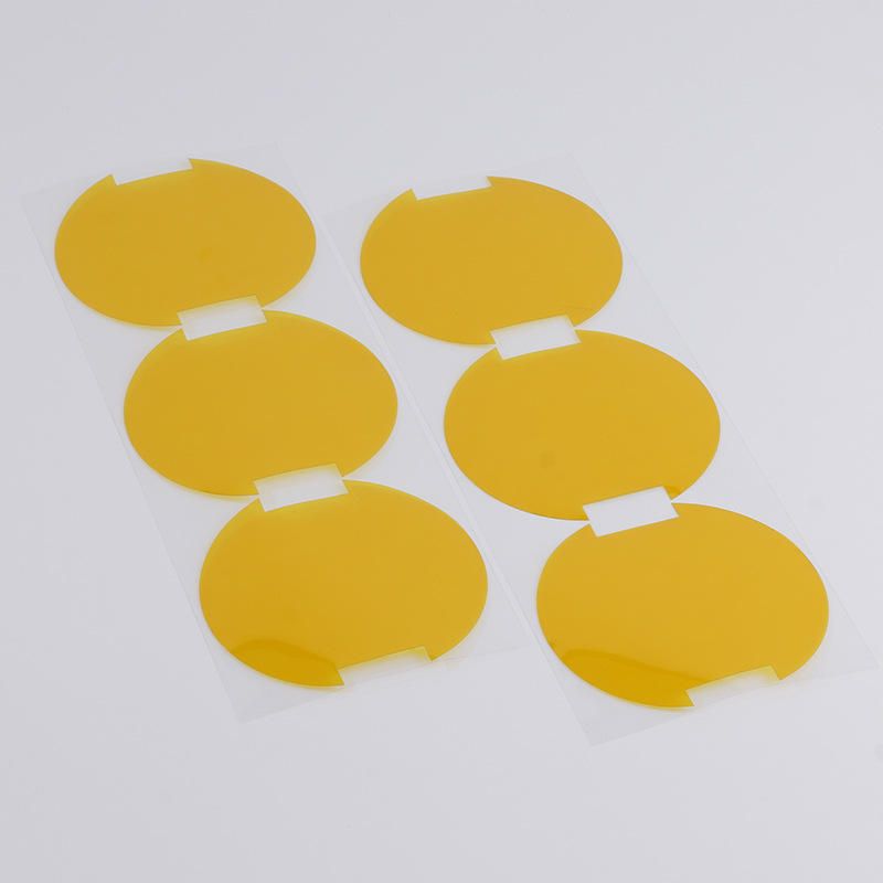Sagoma di mascheratura fustellata in silicone oro per alte temperature - foto prodotto