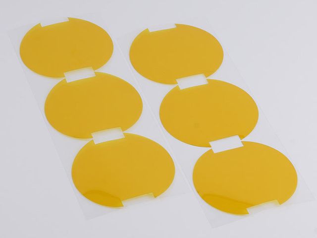 Sagoma di mascheratura fustellata in silicone oro per alte temperature - foto prodotto
