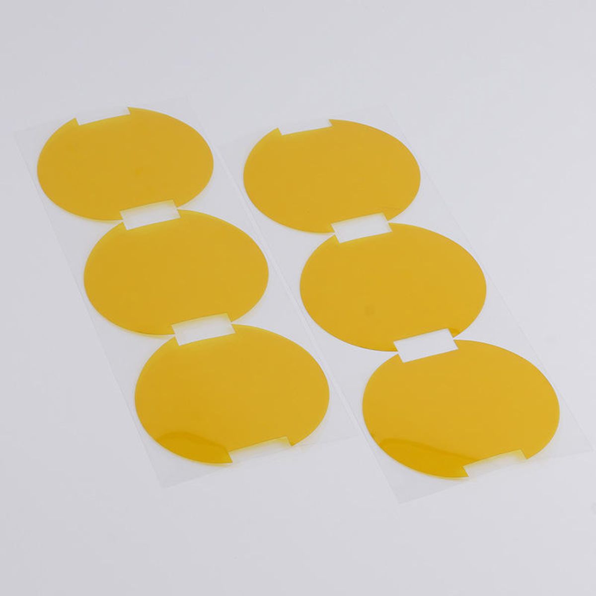 High-Temperature Gold Silicone Die-Cut Masking Shape - product photo