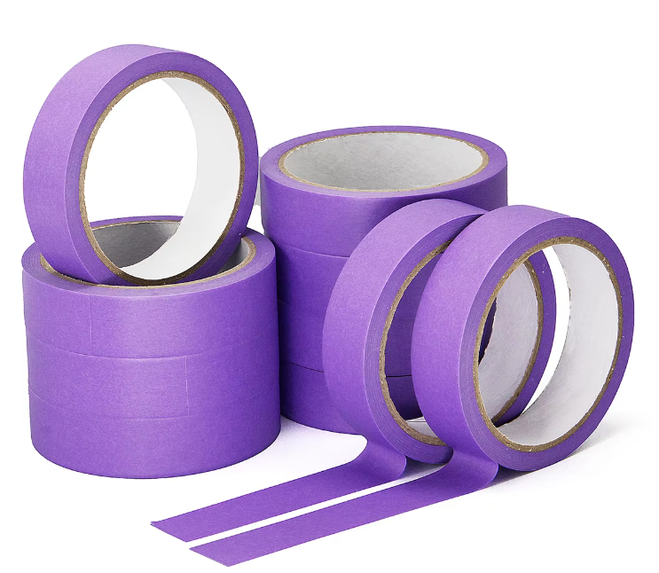 Purple Rice Paper Washi Masking Tape - product photo