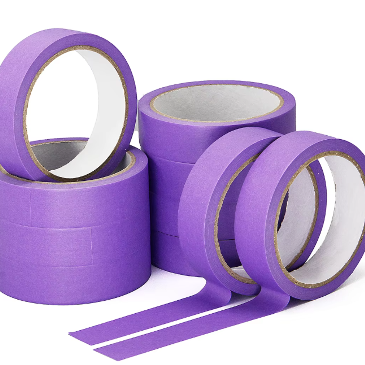 Purple Rice Paper Washi Masking Tape - product photo