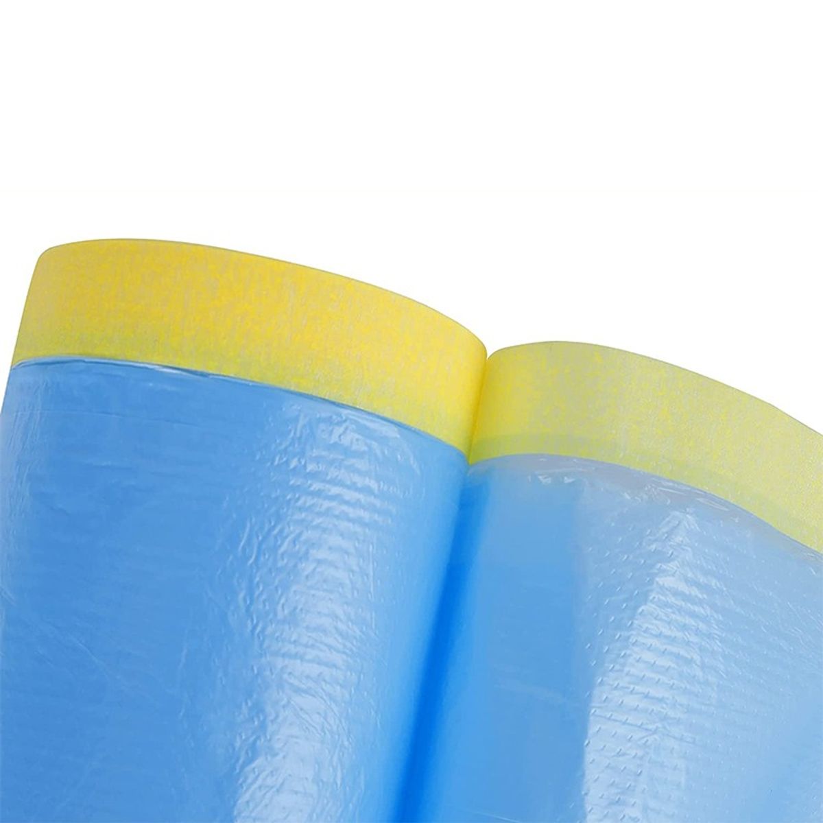 Vorgeklebte blaue Abdeckfolie