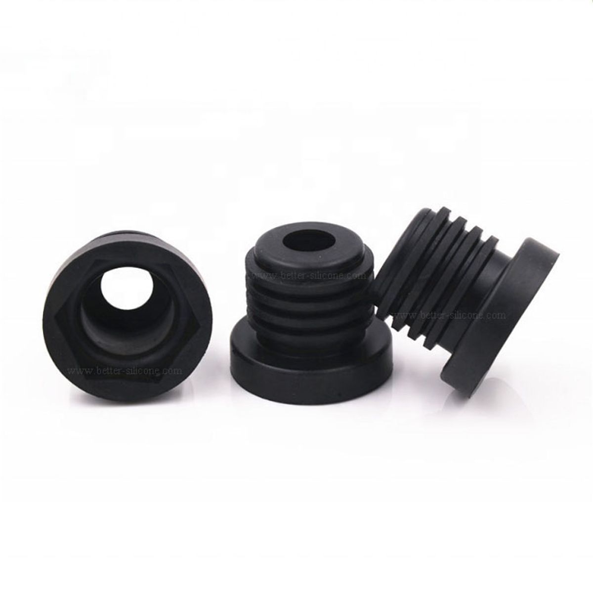 Red Silicone Rubber Grommet - product photo