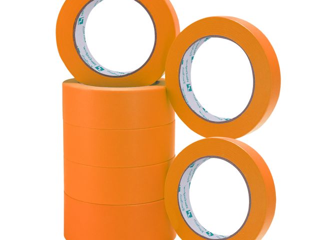 High-Temperature Orange Rice Paper Washi Masking Tape - product photo