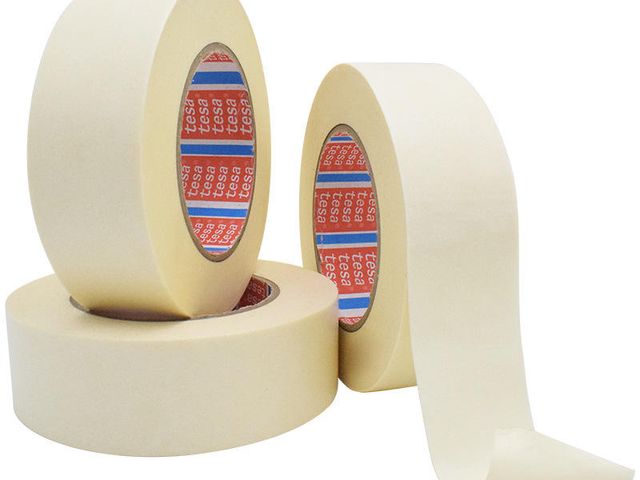 High-Temperature White Rubber-Backed Cloth Blasting Tape - product photo