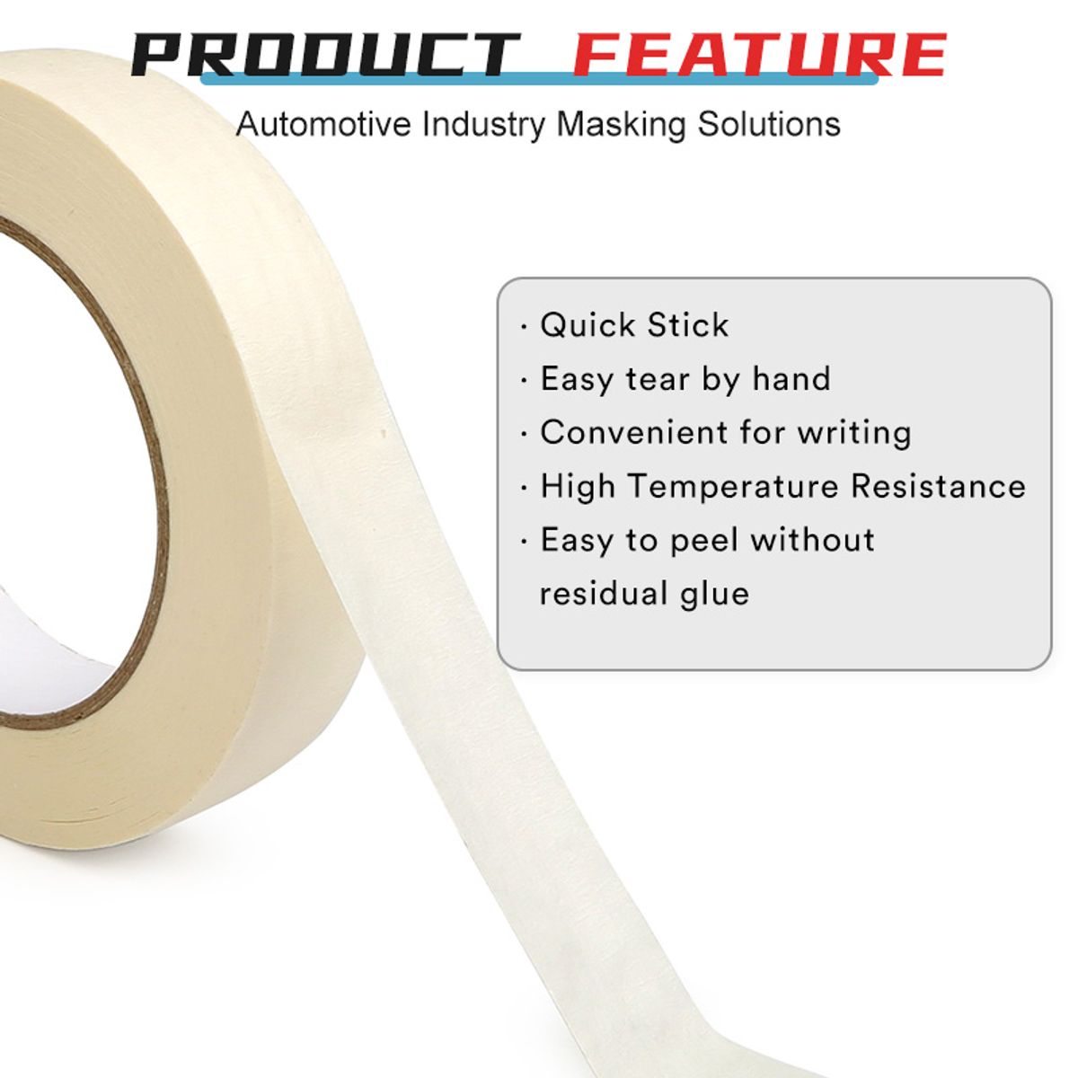 Crepe Paper Washi Masking Tape - product photo