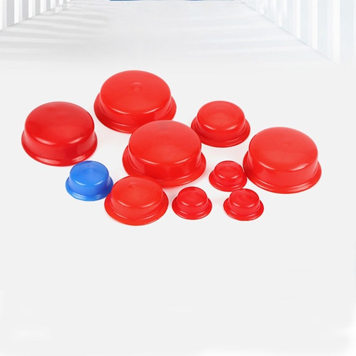Soft Vinyl Push-In End Caps