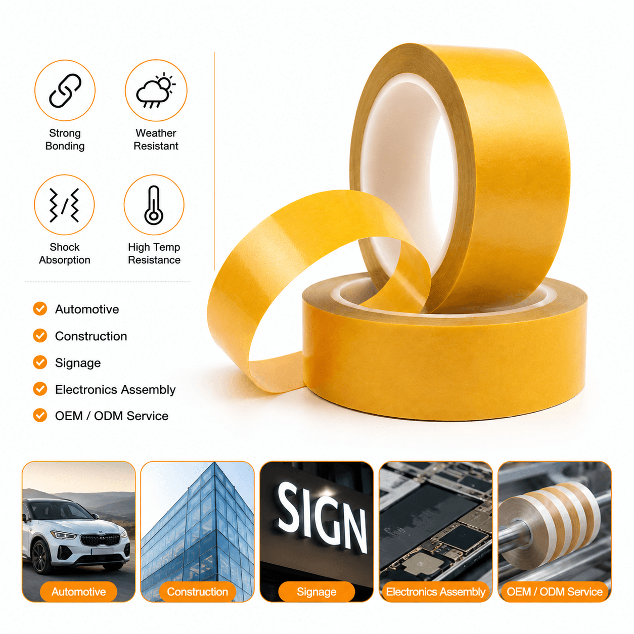 PET Masking Tape - product photo