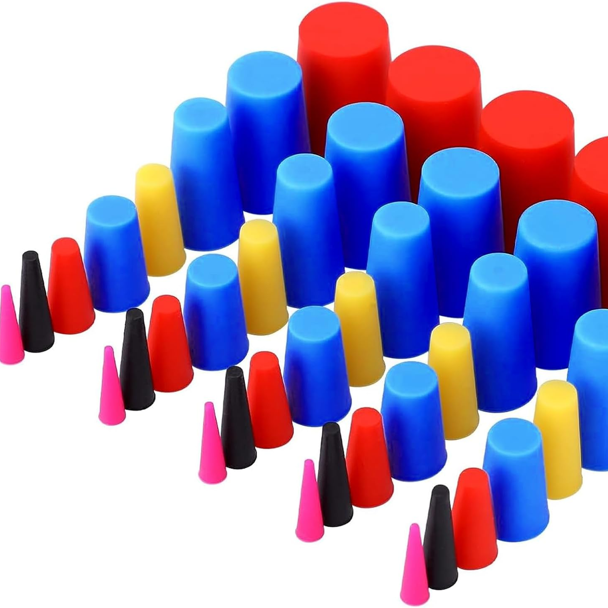 Red Silicone Masking Plug - product photo