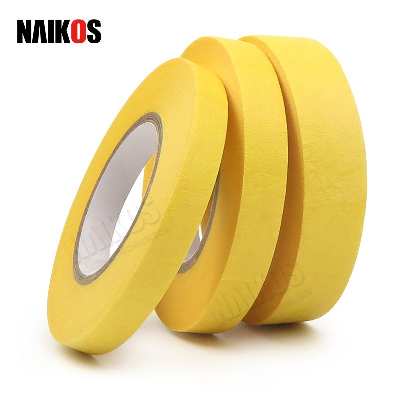 Yellow Crepe Paper Washi Masking Tape - product photo