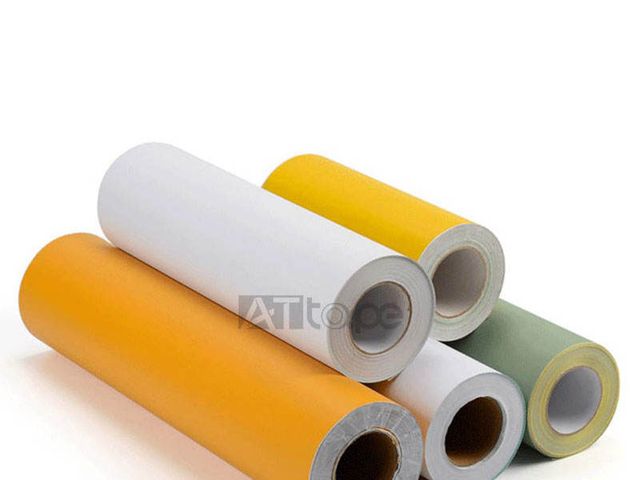 Yellow PVC Film Blasting Tape - product photo