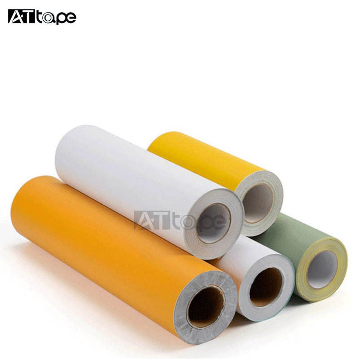 Yellow PVC Film Blasting Tape - product photo