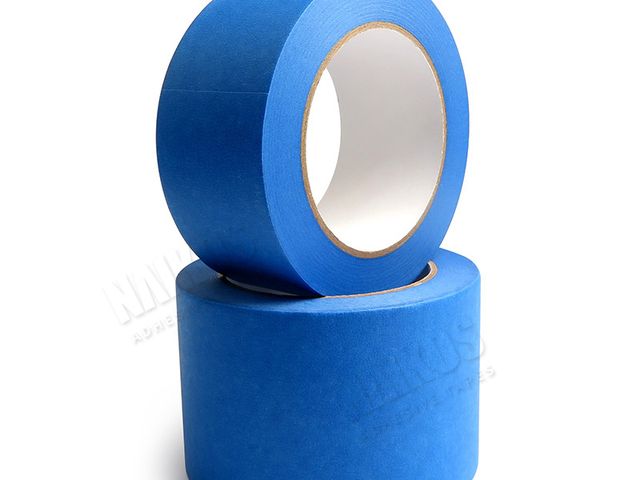 High-Temperature Blue Crepe Paper Washi Masking Tape - product photo